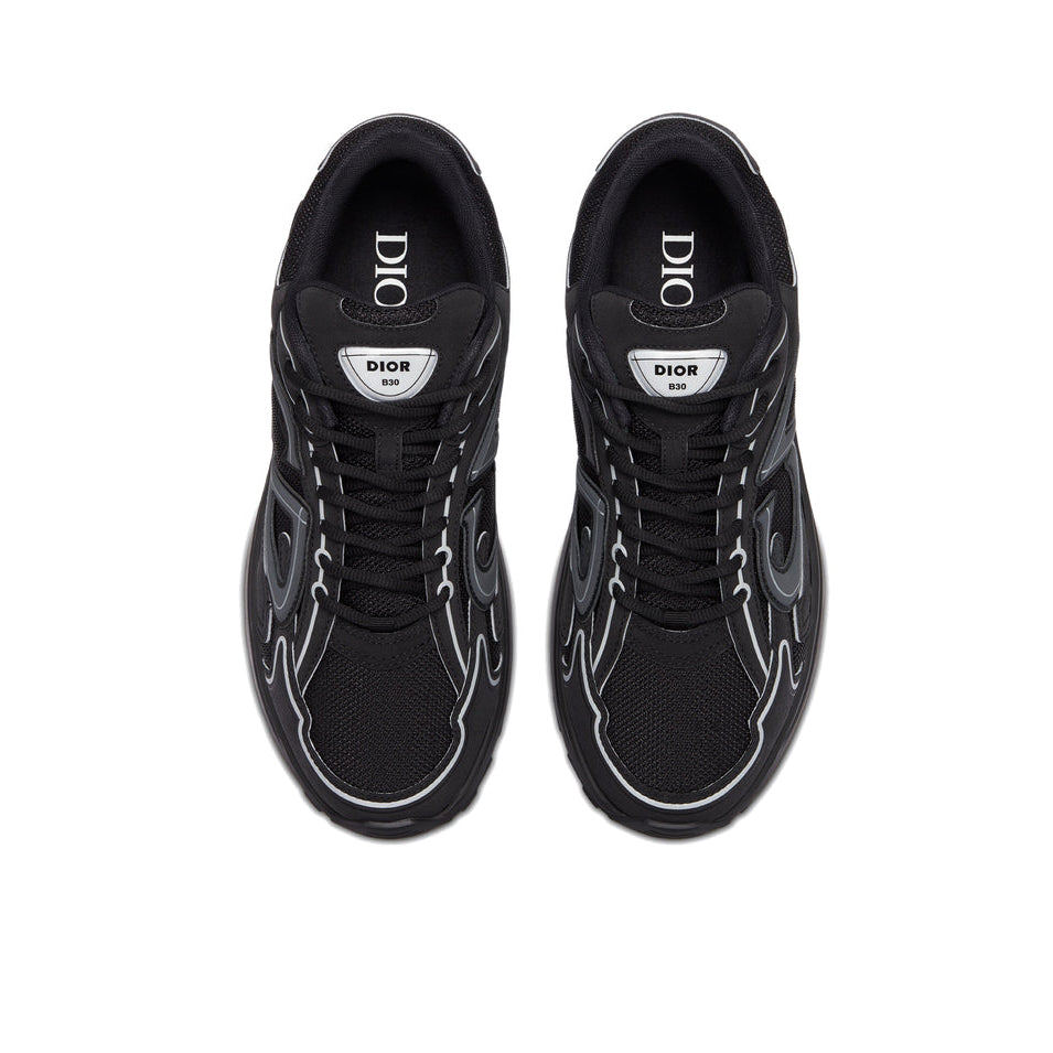 Dior B30 Mesh Black Trainer