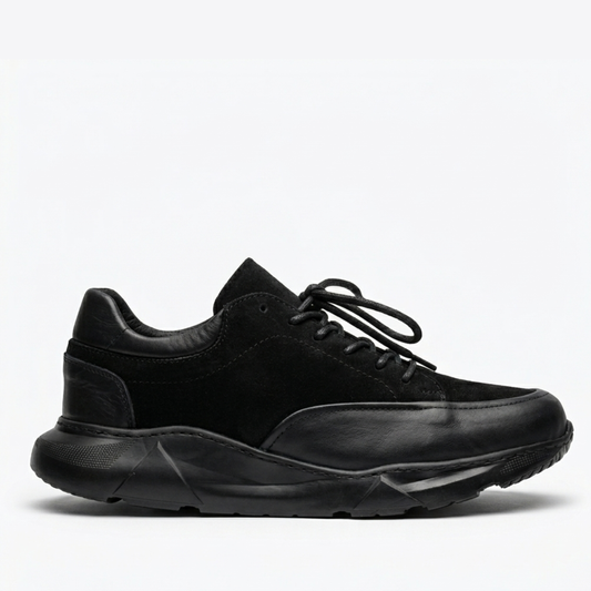 BASKET NOMADE EN CUIR